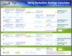 Image of Idle Reduction Savings worksheet